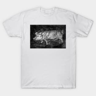 The Pig Drawing T-Shirt